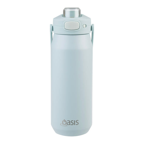 Oasis Ceramic S/S Triple Wall Capri Quick Release Drink Bottle Cap Only - Alabaster